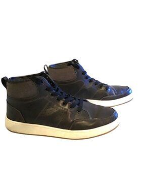 LEOR DAWSON- MENS CASUAL LACE UP NAVY SHOES SIZE 10.5